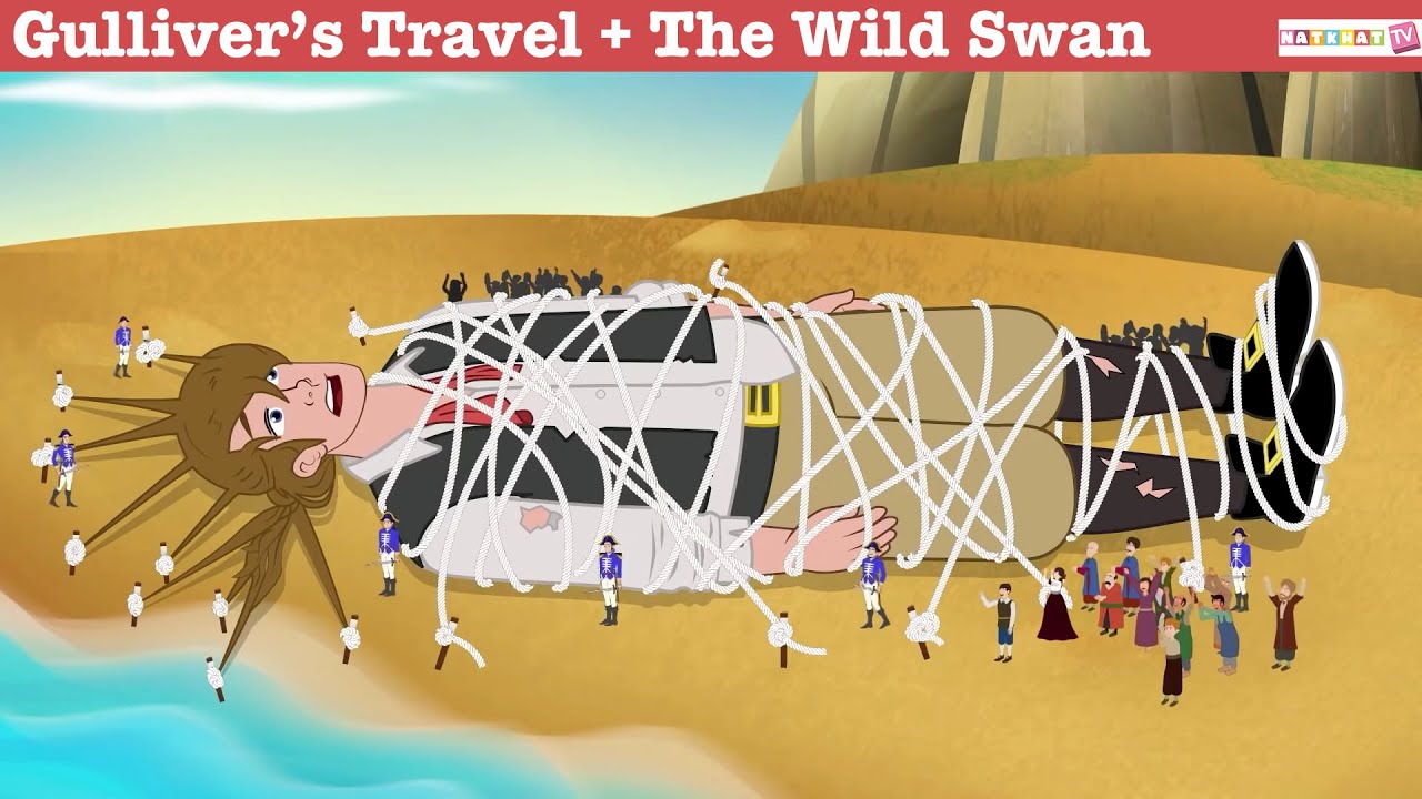 Gulliver's Travel | The Wild Swan | Telugu Kathalu | Telugu Stories | Fairy Tales