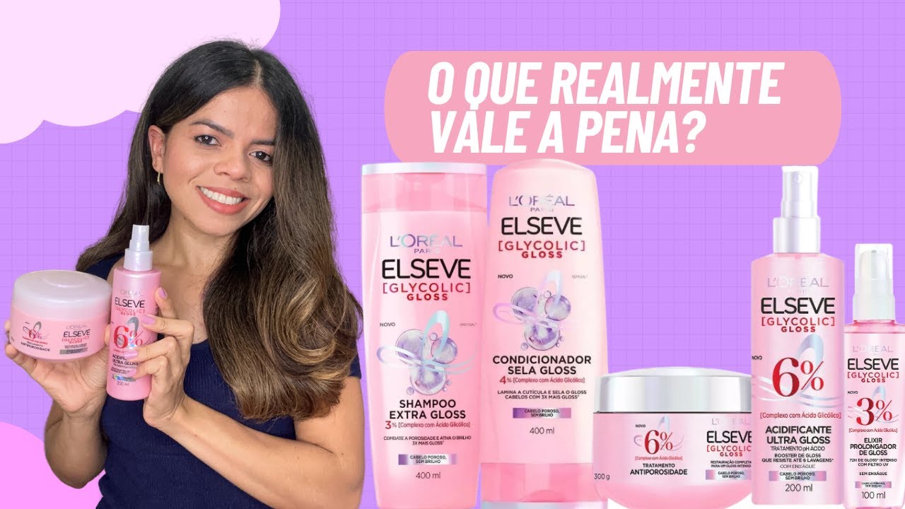 RESENHA DA LINHA GLYCOLIC GLOSS LINHA COMPLETA