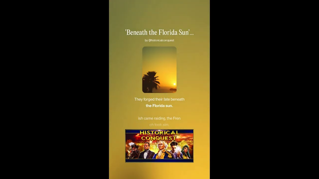 'Beneath the Florida Sun' (The Story of Colonial Florida)