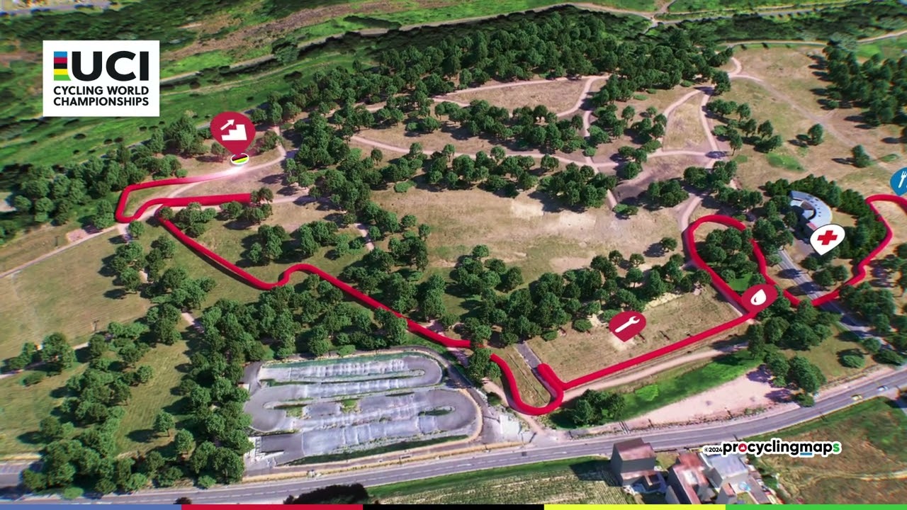 Circuit des Championnats du monde UCI Cyclo-Cross Liévin 2025