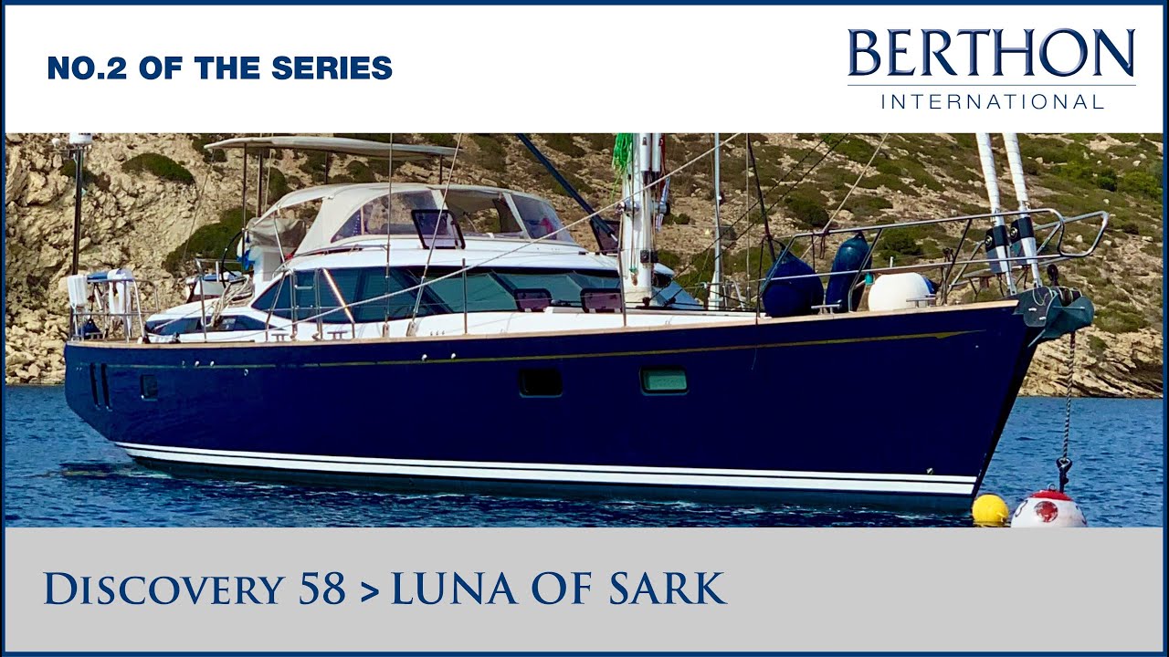 Discovery 58 “LUNA OF SARK” Yacht for Sale | No.2 of the Series | Tour with Sue Grant