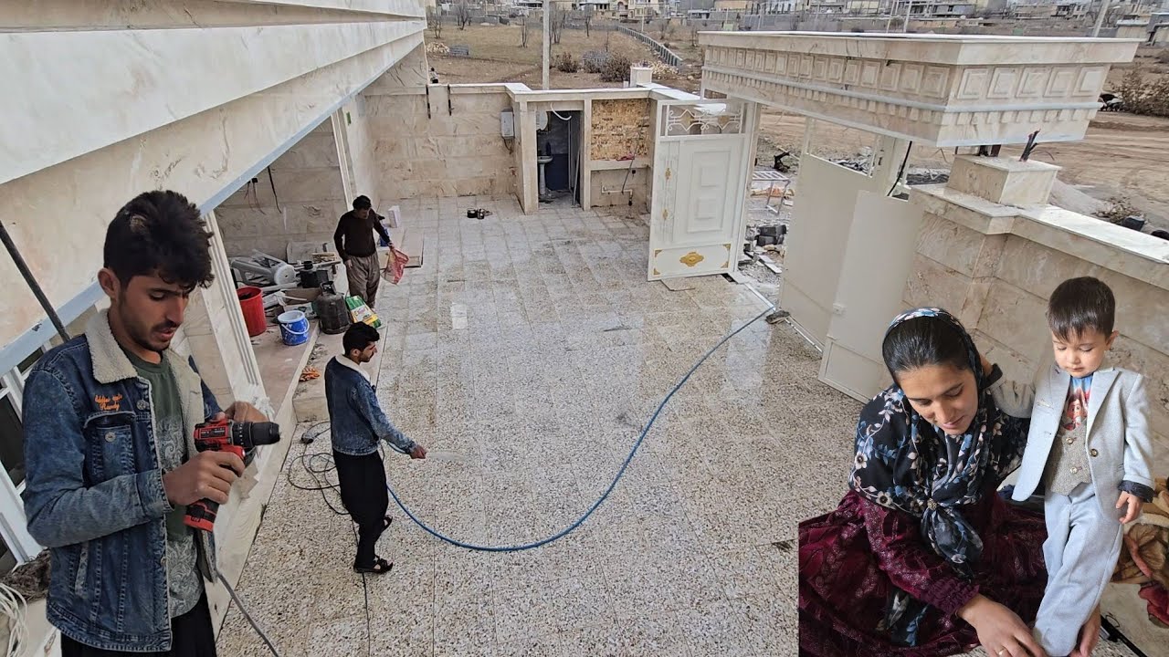 Jamshid's relentless efforts paid off. After five hundred days, the house was built.