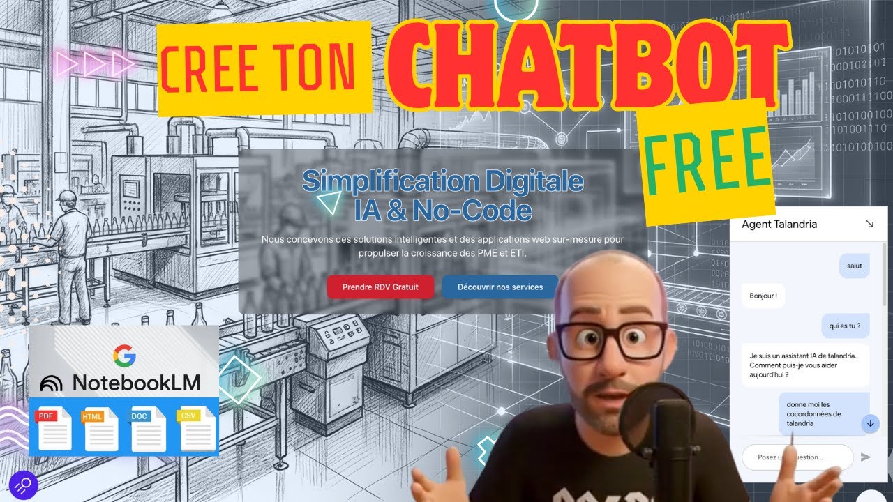 Crée ton Chatbot IA Gratuit No-Code avec Google Vertex AI (Tuto Facile)