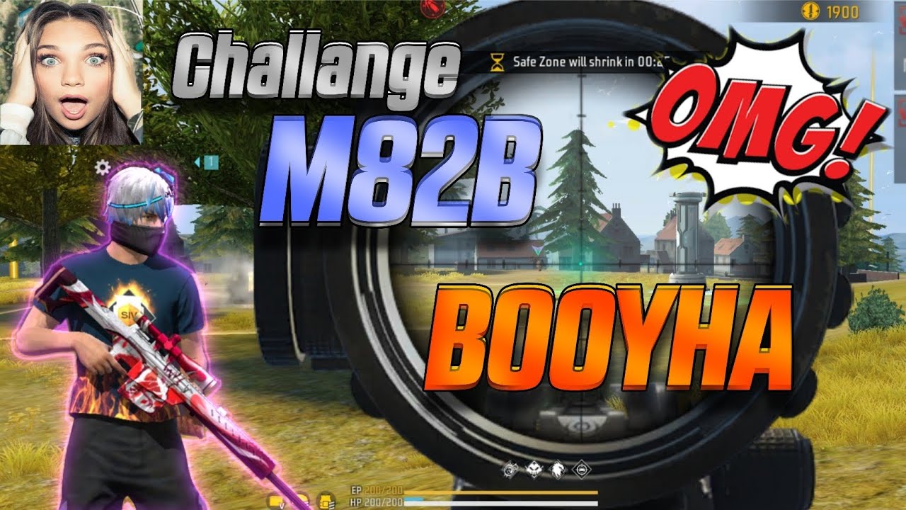 FREE FIRE DOUBLE M82B CHALLANGE 🤯😱