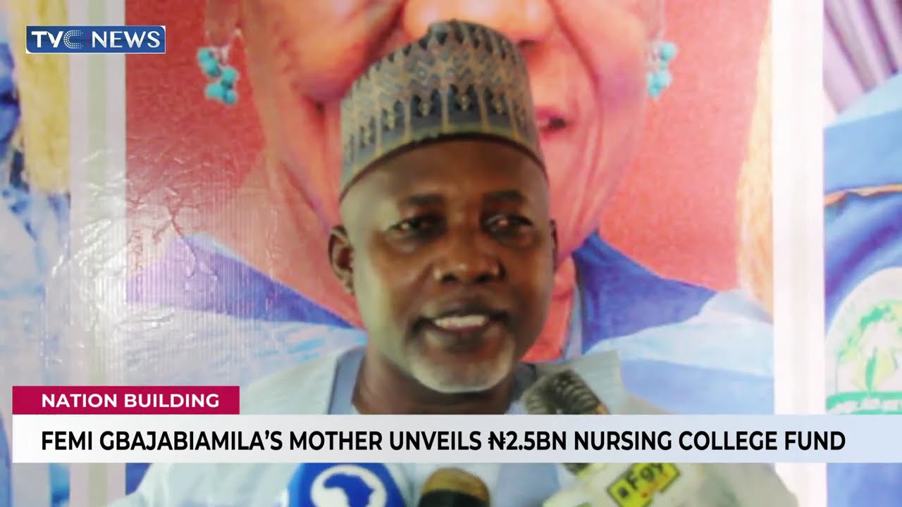 Femi Gbajabiamila's Mother Unveils N2.5BN Nursing College Fund