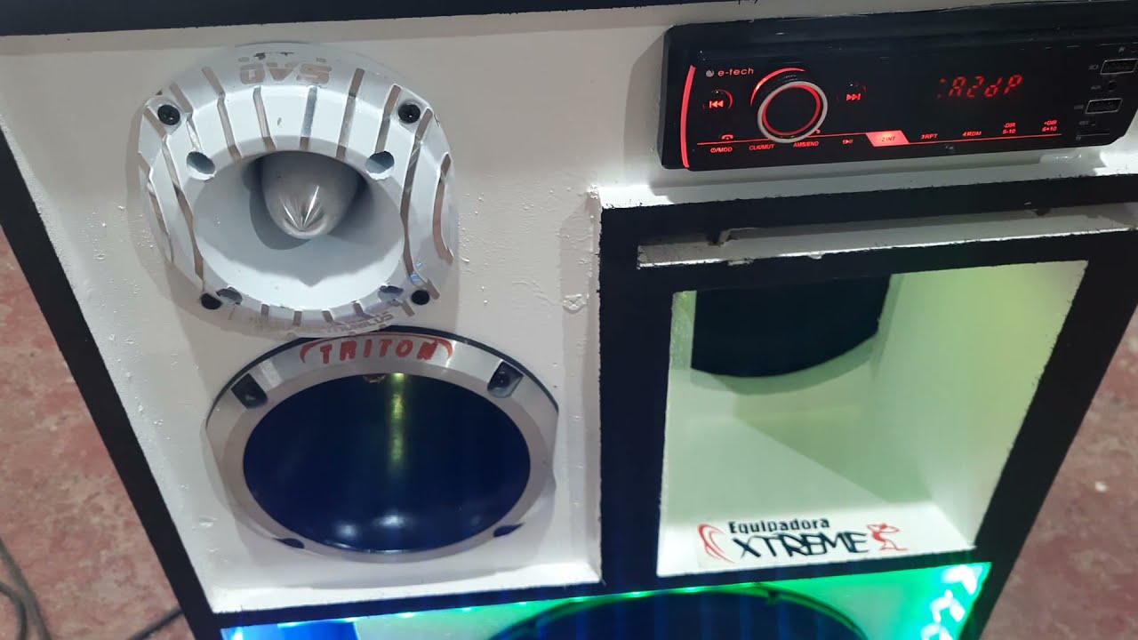 Caixa bob residencial triton tr620 modulos stetsom