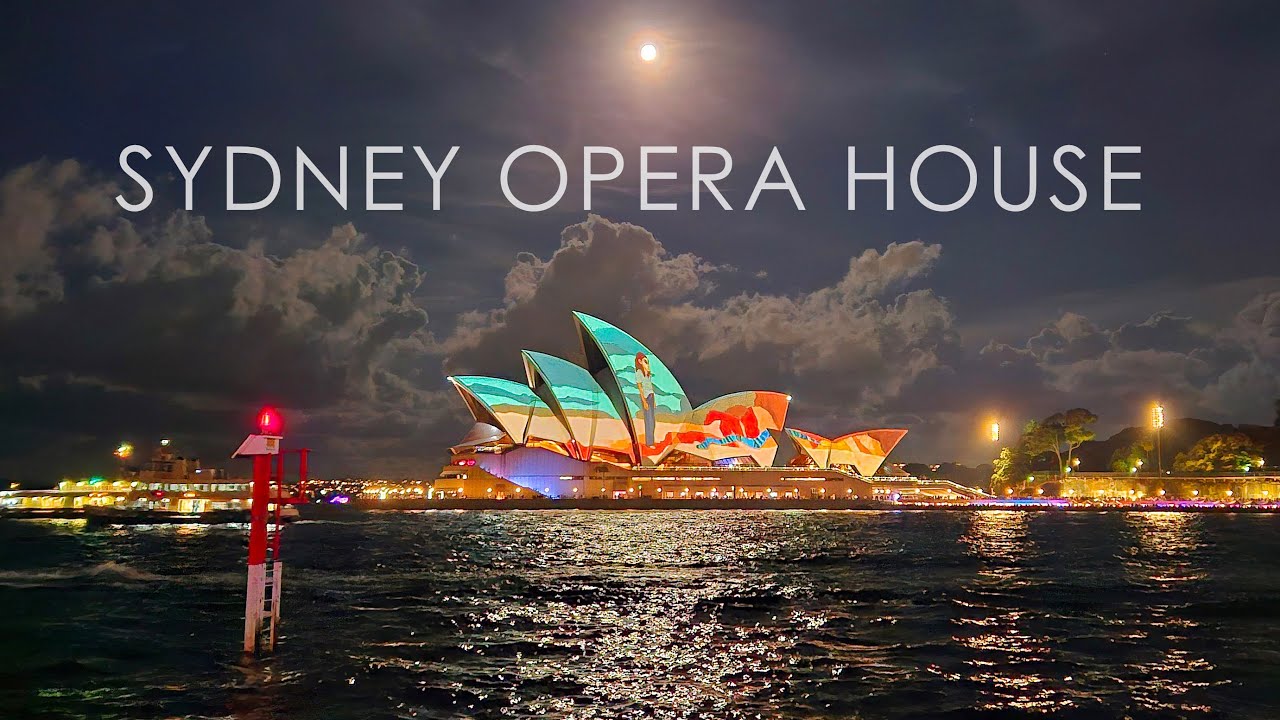Sydney Opera House Vivid Sydney 2024: Full Show
