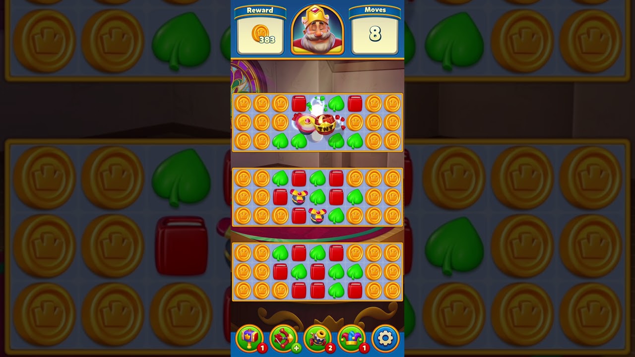 Royal Match - Area 7200 - Bonus Level 💰💣👑