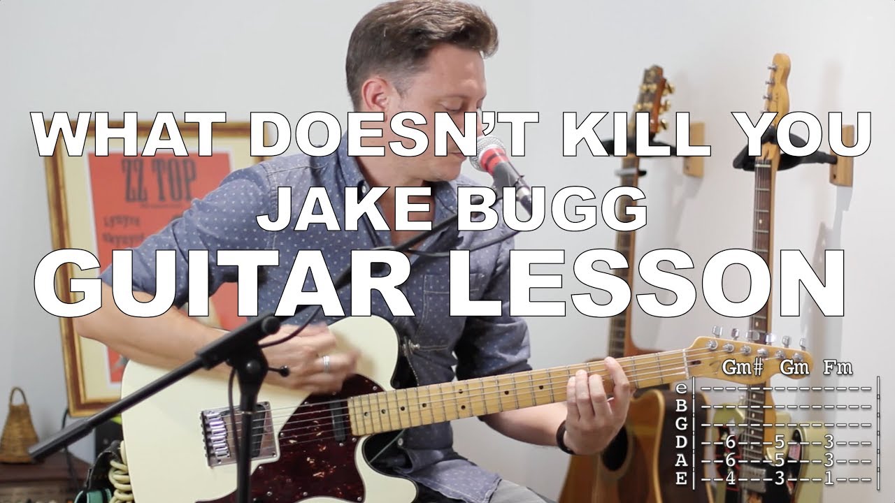 Jake Bugg - What doesn't kill you - Vocal and electric guitar cover (tabs + solo)