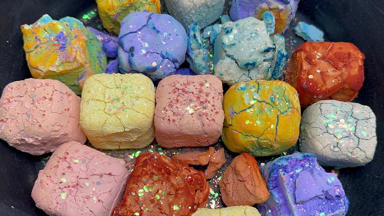 🟪 Pasted Cubes | Tutorial + Results | ASMR Gym Chalk #sleepaid #oddlysatisfying 🟪