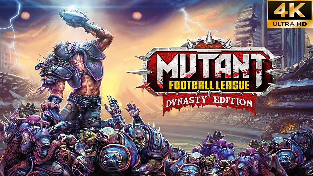 MUTANT FOOTBALL LEAGUE GAMEPLAY TRAILER - 4K ULTRA HD 60FPS