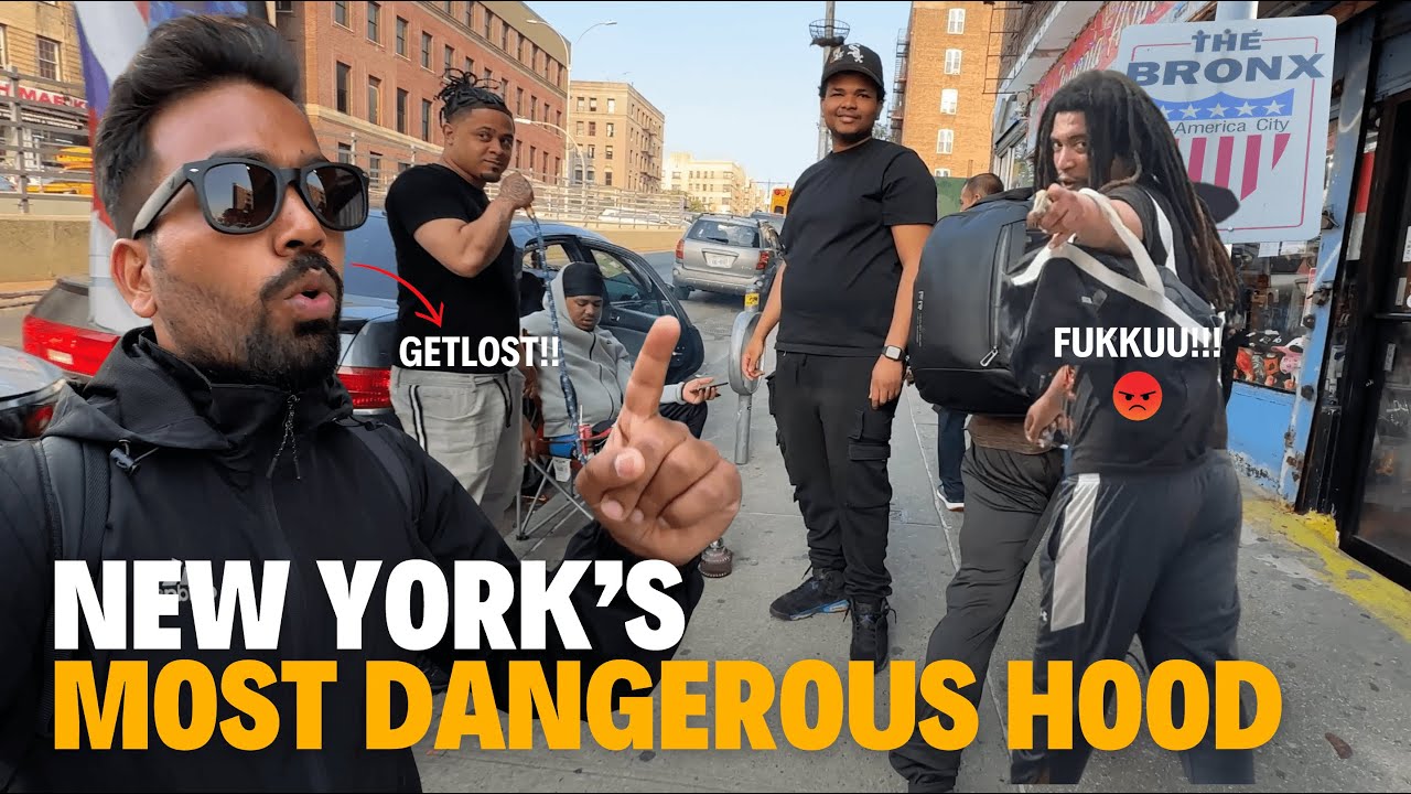 Indian Inside New York City's Most Dangerous Hood - South Bronx 🇺🇸 | Vlog 358 | USA Vlog Hindi