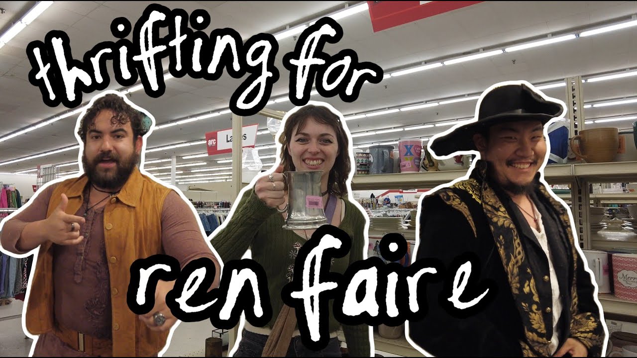 Thrifting for Renaissance Faire Outfits in Colorado
