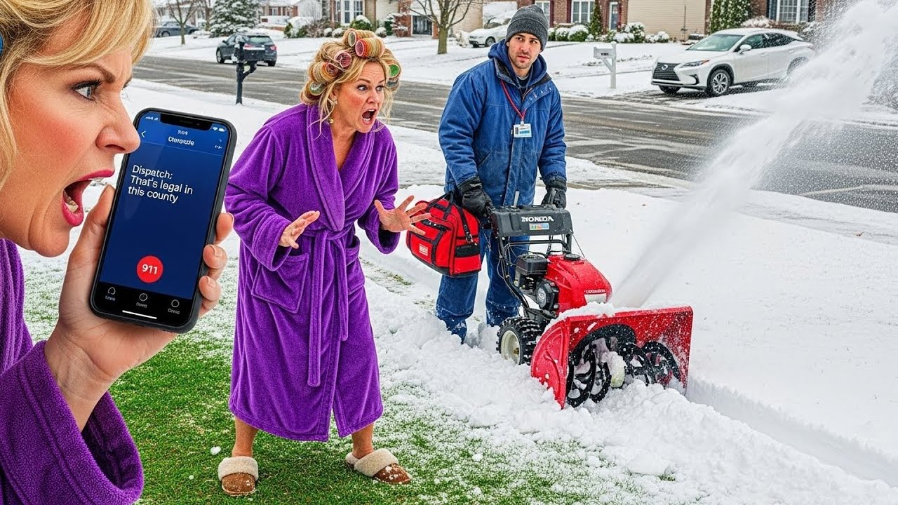 HOA Called 911 Over My Snowblower Noise At 6 AM, Dispatcher Said That's Legal In This County