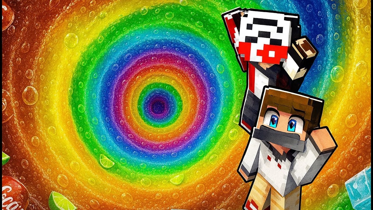 Kola, Sprite ve Fanta ile DOLU Dropper’a ATLADIK! – Minecraft