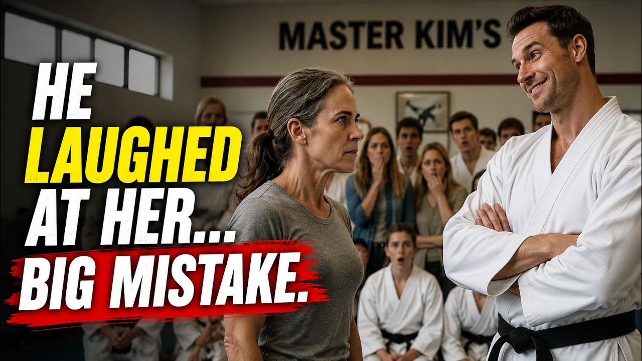 Black Belt Laughed at Her… What Happened Next Silenced the Whole Gym ”