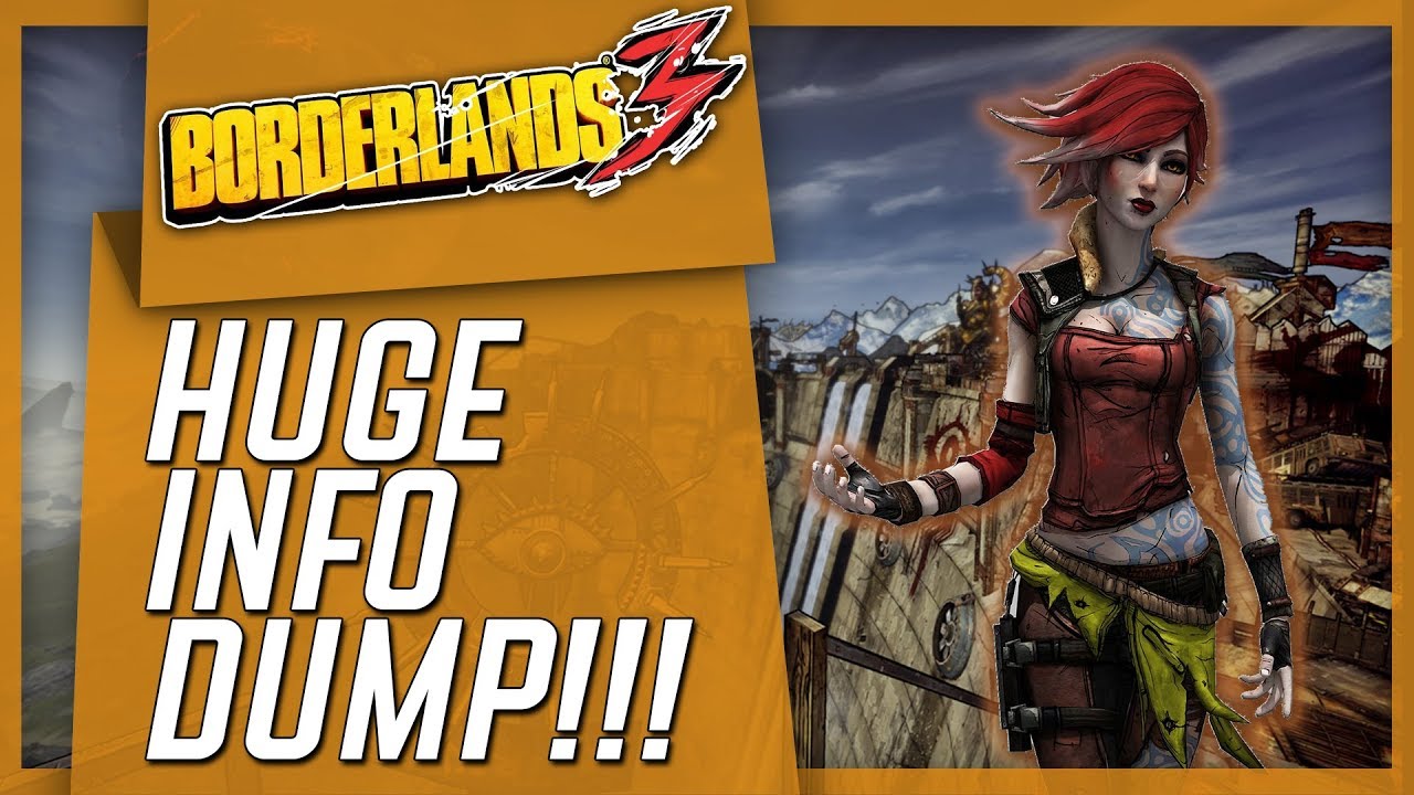 BORDERLANDS 3 INFO DUMP: Survey Leak, Eridian Weapons Are BACK, Antagonist Details, & MORE!