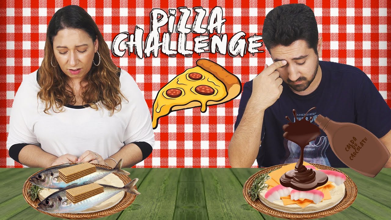 Comemos a PIOR PIZZA do mundo - PIZZA CHALLENGE