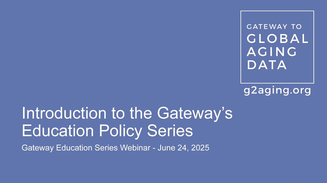Introduction to Gateway's Education Policy Series and Compulsory Schooling Data