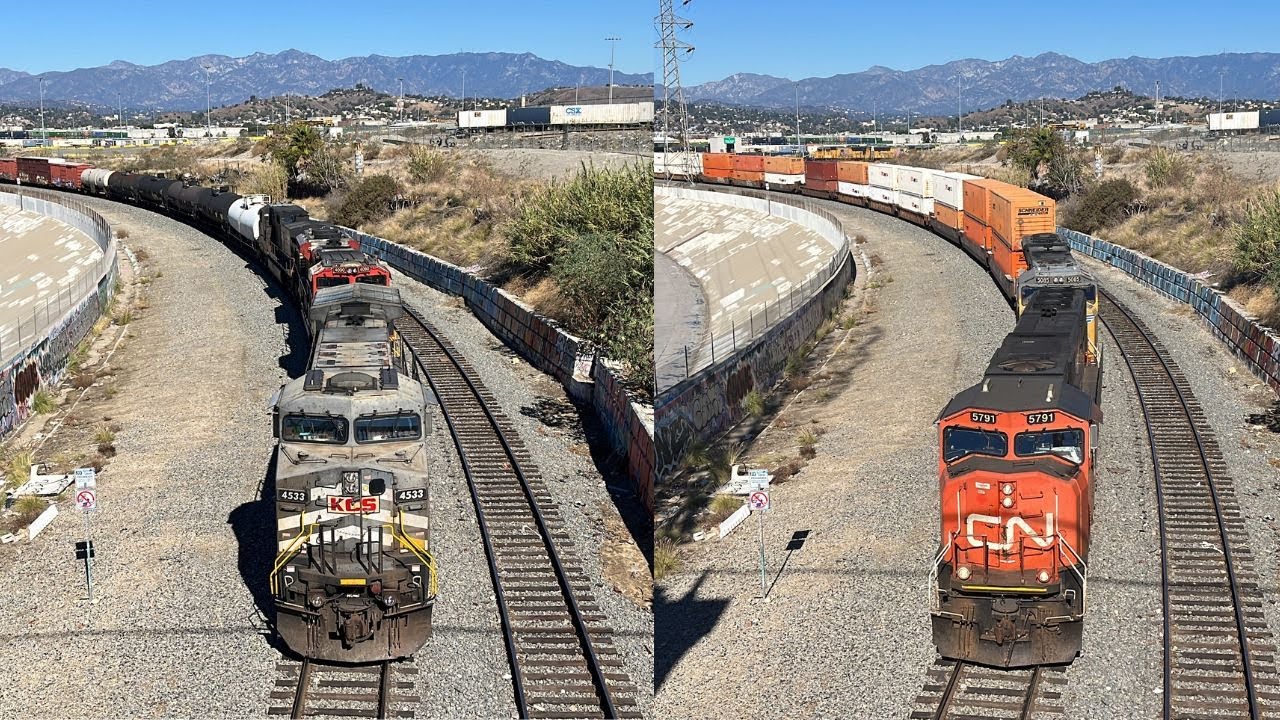 [4K] Railfanning Los Angeles, CA - Metrolink River Subdivision 11/10/2022