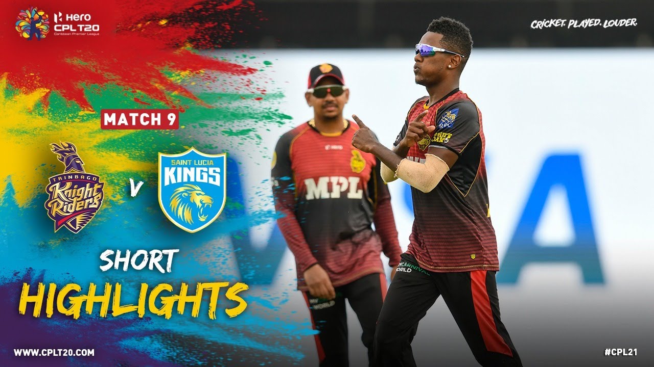 Highlights | Trinbago Knight Riders vs Saint Lucia Kings | CPL 2021