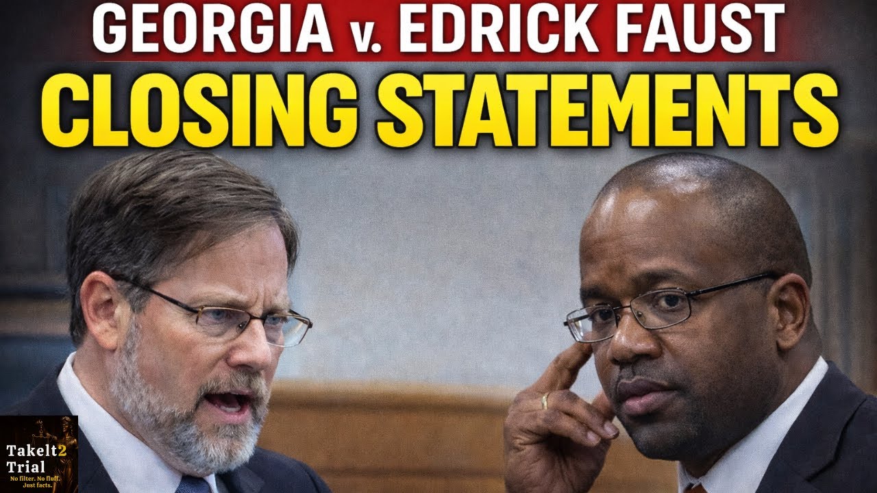 BREAKING Closing Statements in Georgia v. Edrick Faust — Jury Hears Final Arguments