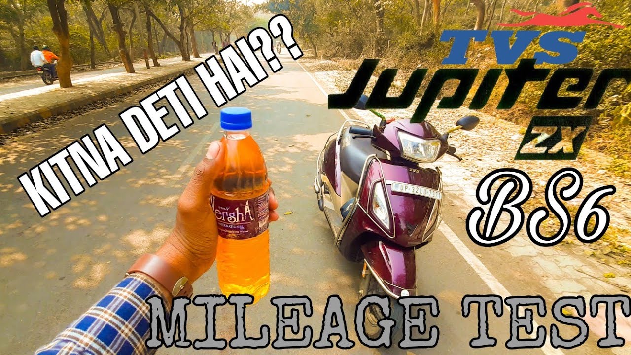 NEW 2021 TVS JUPITER ZX BS6 MILEAGE TEST😍  || Kitna Deti Hai??