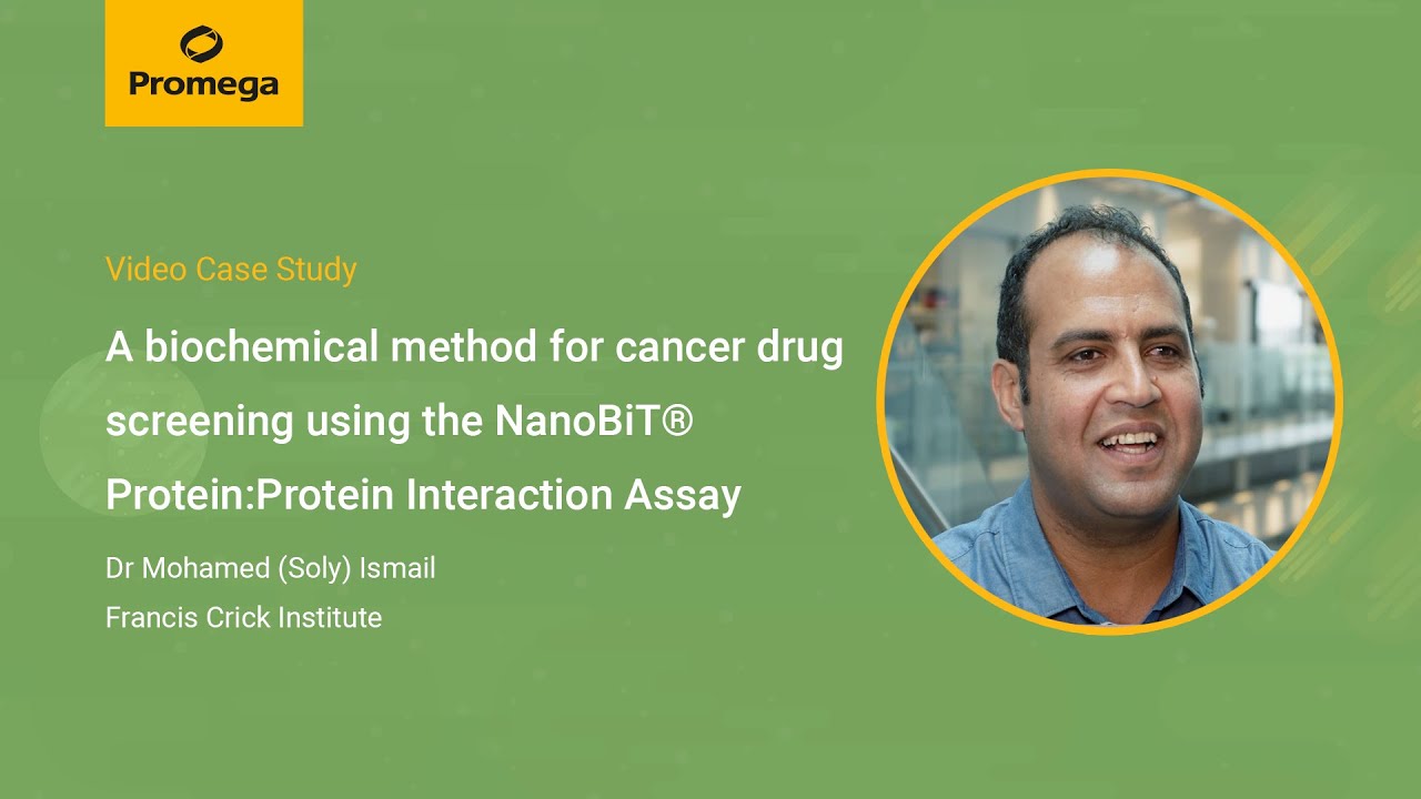 A biochemical method for cancer drug screening using the NanoBiT® Protein:Protein Interaction Assay