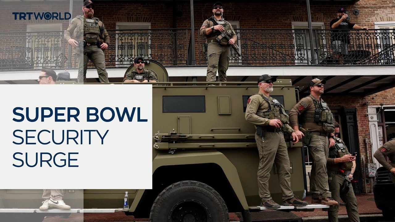 New Orleans steps up security ahead of the Super Bowl