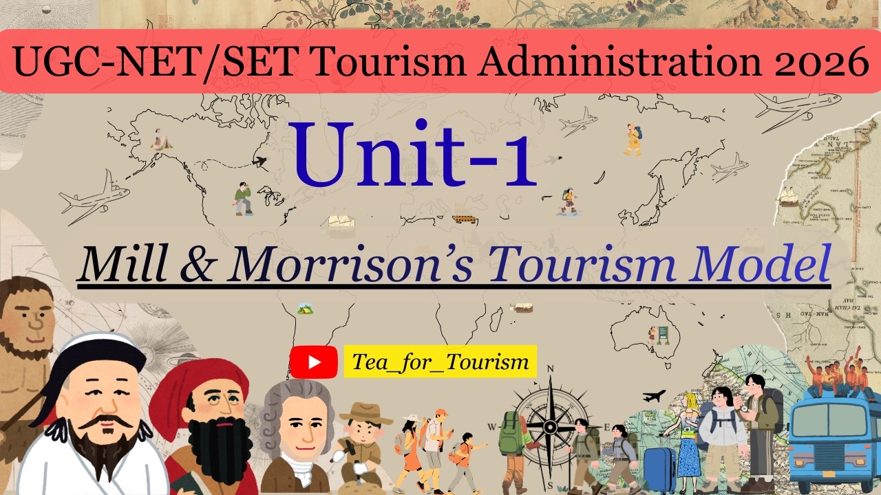 Mill & Morrison’s Tourism Model | UGC-NET Tourism | In Hinglish |#ugcnet2026 #tourismmanagement #fyp