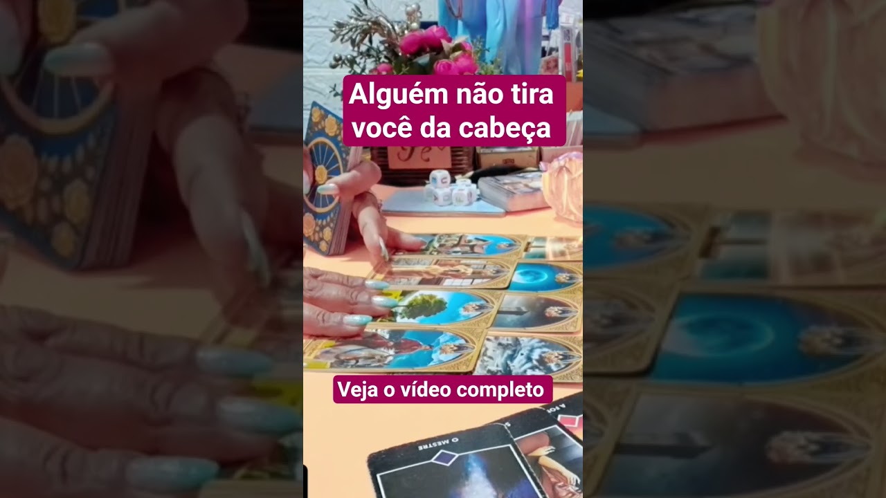 Algu&eacute;m nao tira voc&ecirc; da cabe&ccedil;a #mariapadilha #taroamor