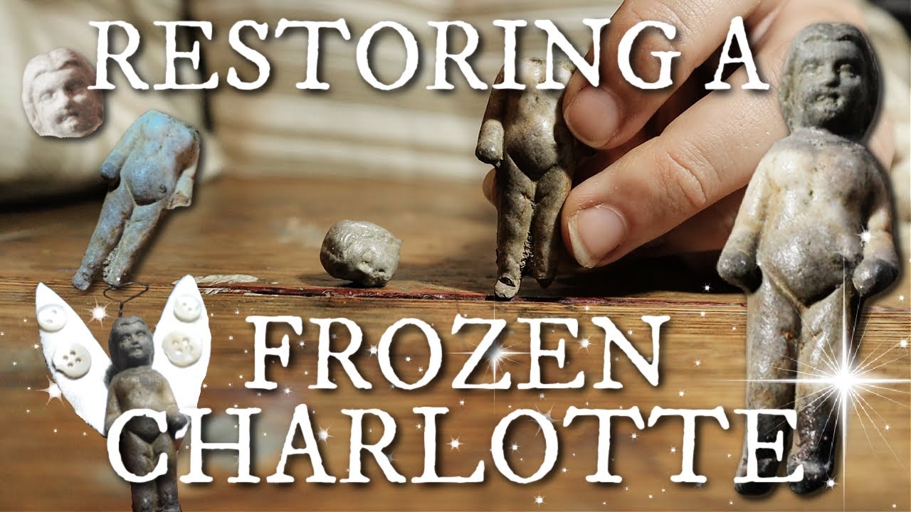 Restoring A Mudlarked Frozen Charlotte! Our Very Favourite Things To Find!