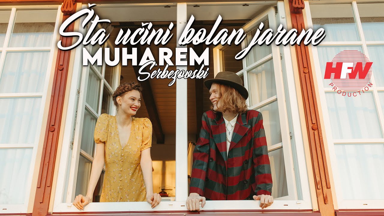 Muharem Serbezovski  - Šta učini bolan jarane ( Official lyric video ) 4K