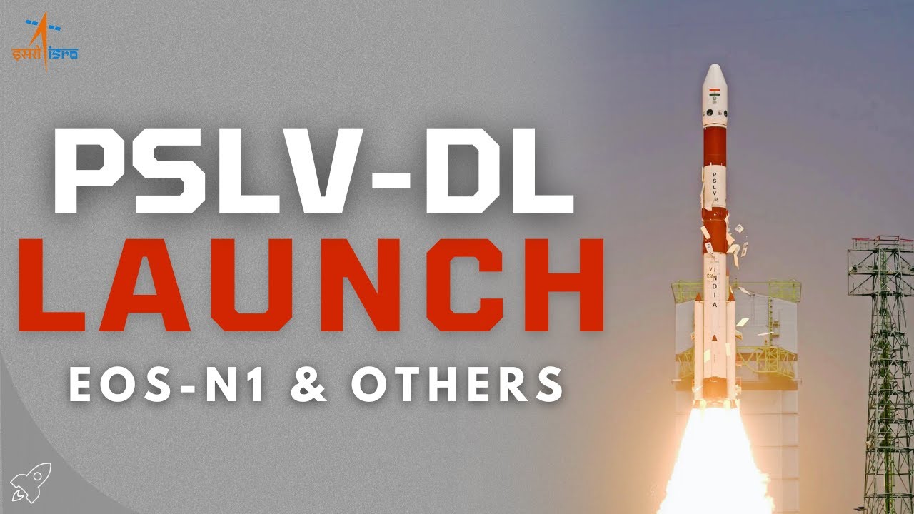 India's ISRO Launch PSLV-DL /EOS-N1 Mission | Vehicle Lost Attitude Control During 3rd Stage