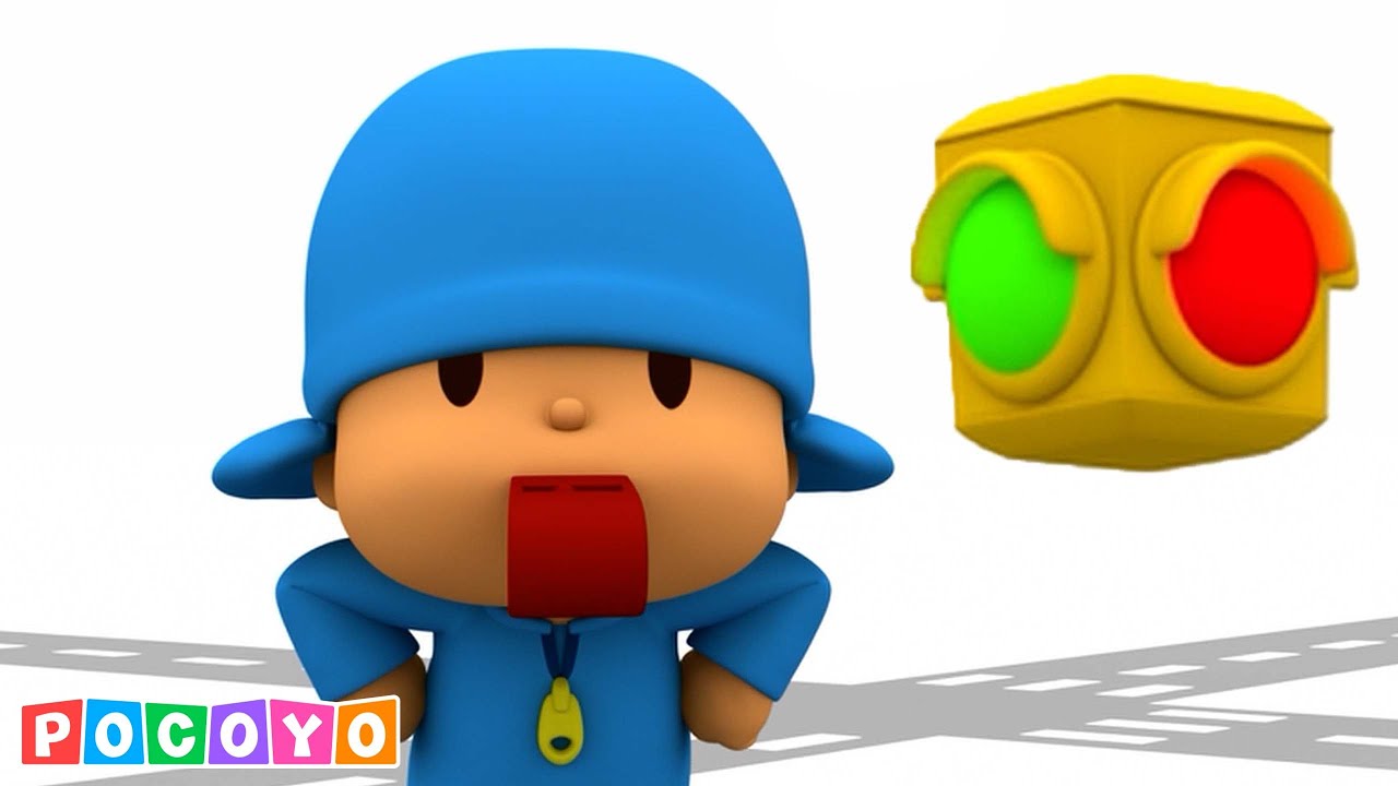 嘟嘟！🚗 波可优阻止了一场车祸！🚦安全小汽车动画！