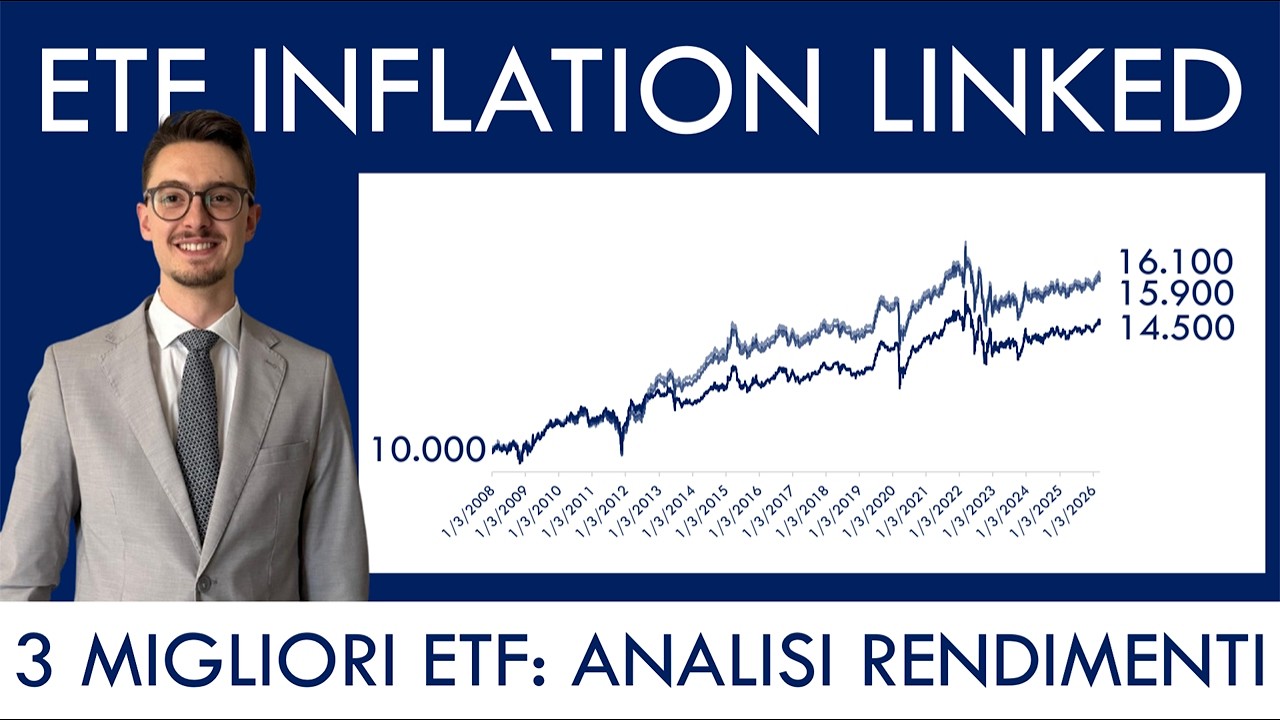 Migliori ETF obbligazionari INFLATION LINKED: ANALISI dei RENDIMENTI. Proteggono dall'INFLAZIONE?