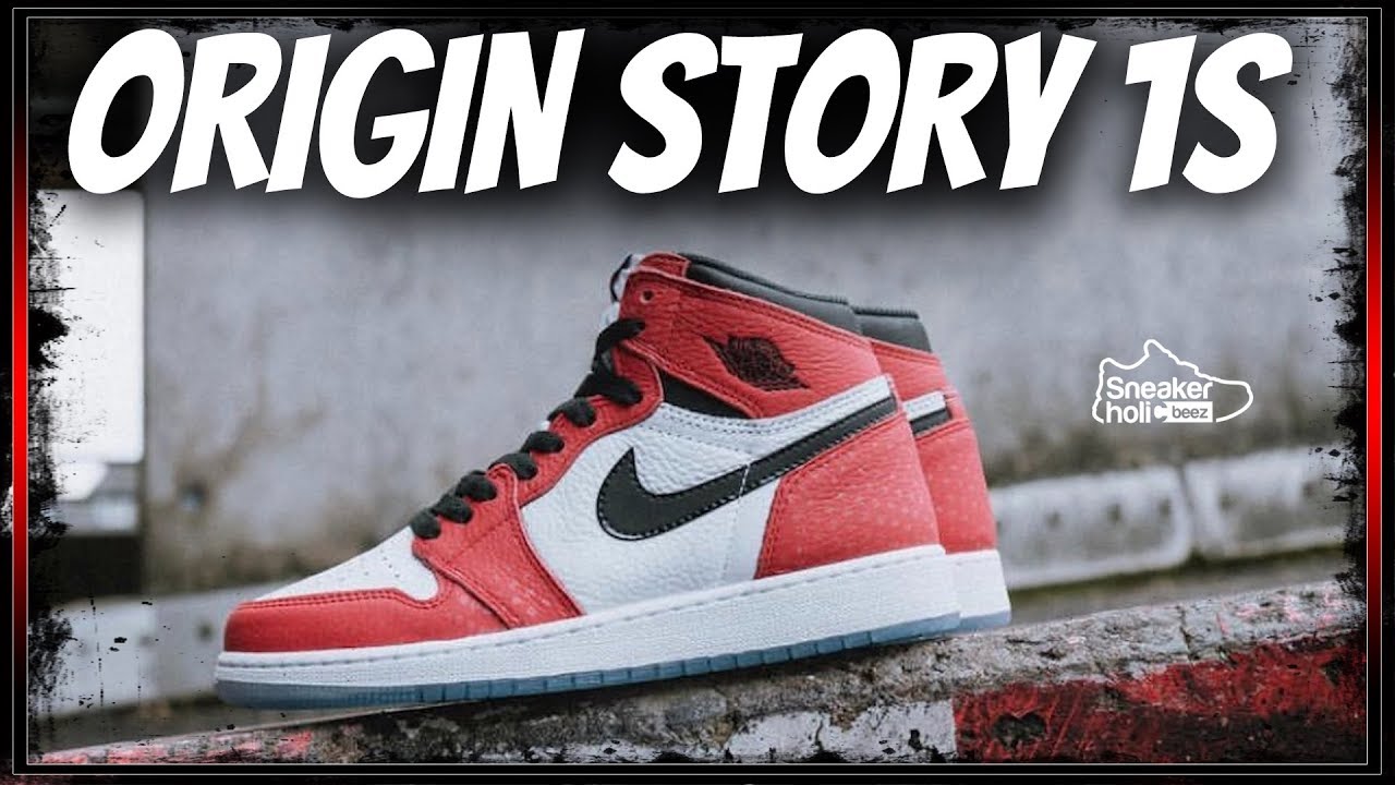 JORDAN 1 ORIGIN STORY SNEAKER REVIEW | AIR JORDAN 1 RETRO HIGH ORIGIN STORY | AIR JORDAN 1 SPIDERMAN