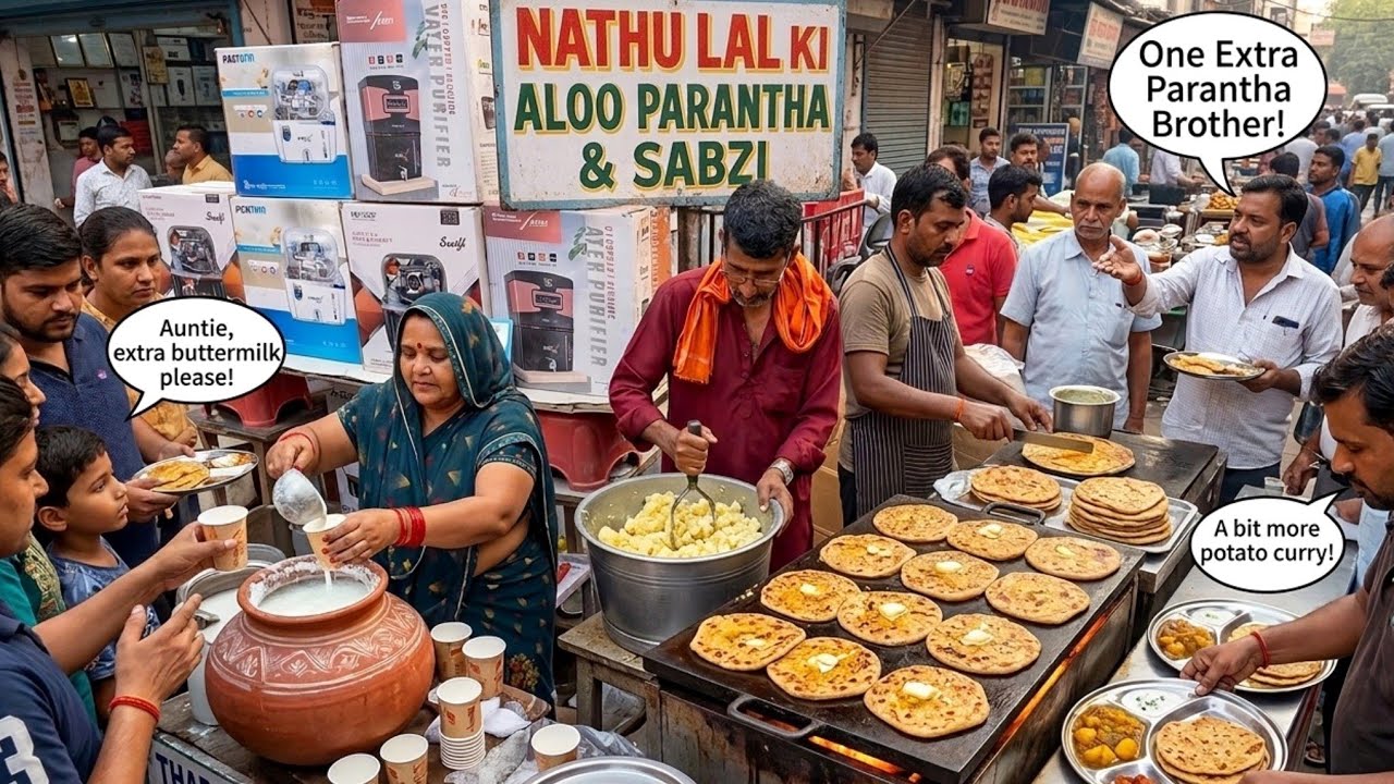 Serving street food since 40 yrs | Authentic Indian street food  | Food ASMR 