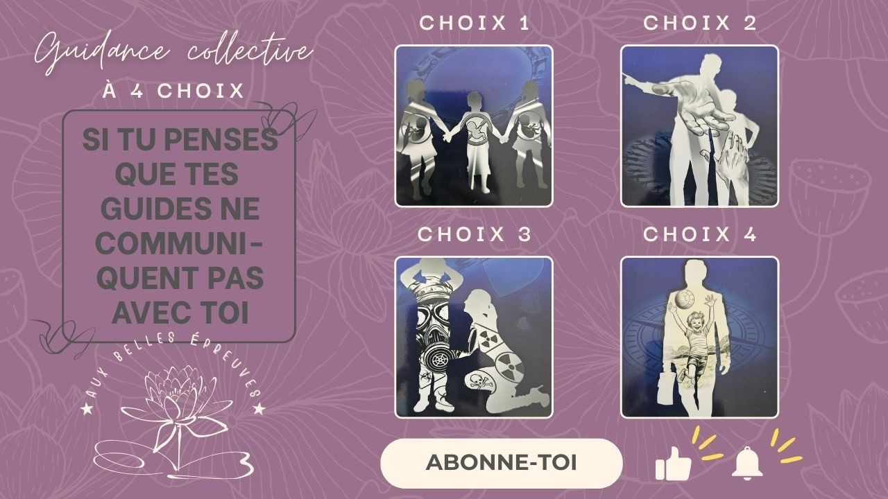 ✨ Si tu penses que tes guides ne communiquent pas avec toi, cette guidance est pour toi