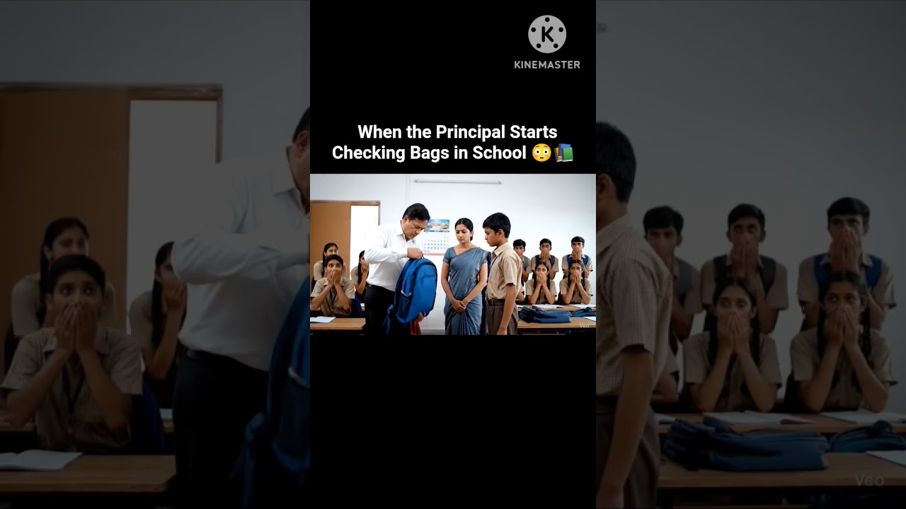 1. When the Principal Starts Checking Bags in School 😳📚