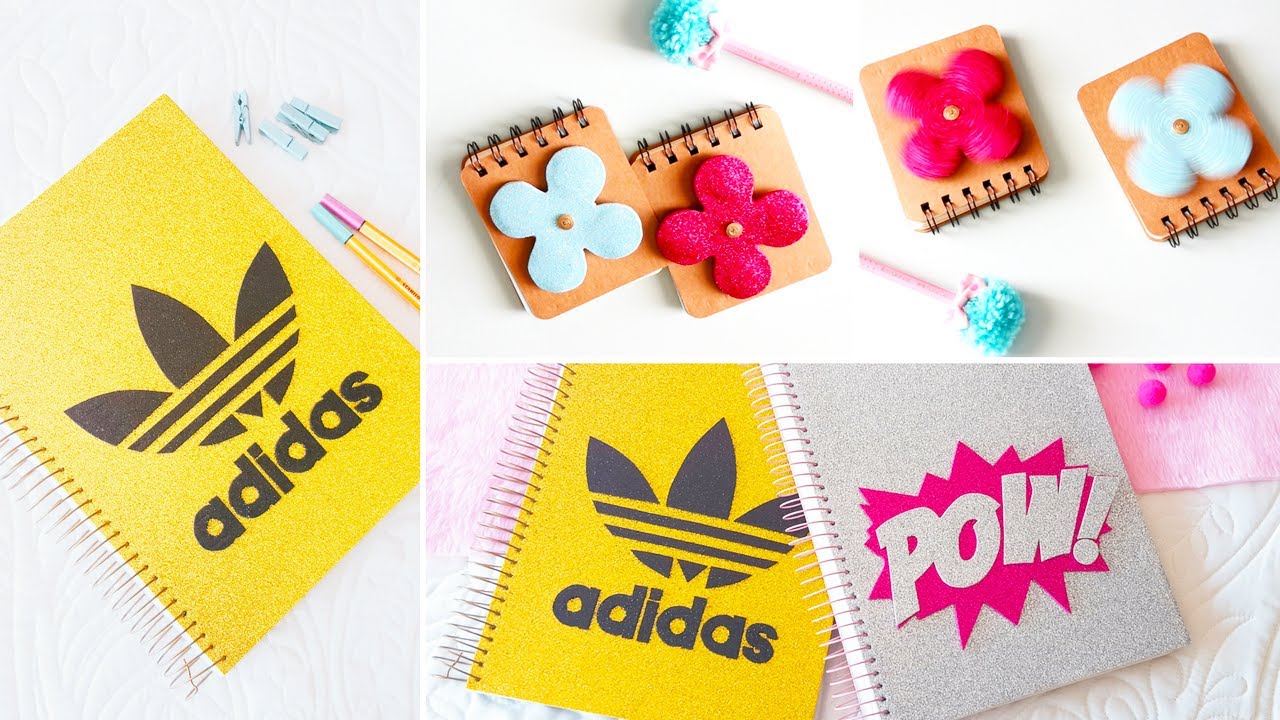 DIY MATERIAL ESCOLAR / DIY SCHOOL SUPPLIES | Nanny Ribeiro