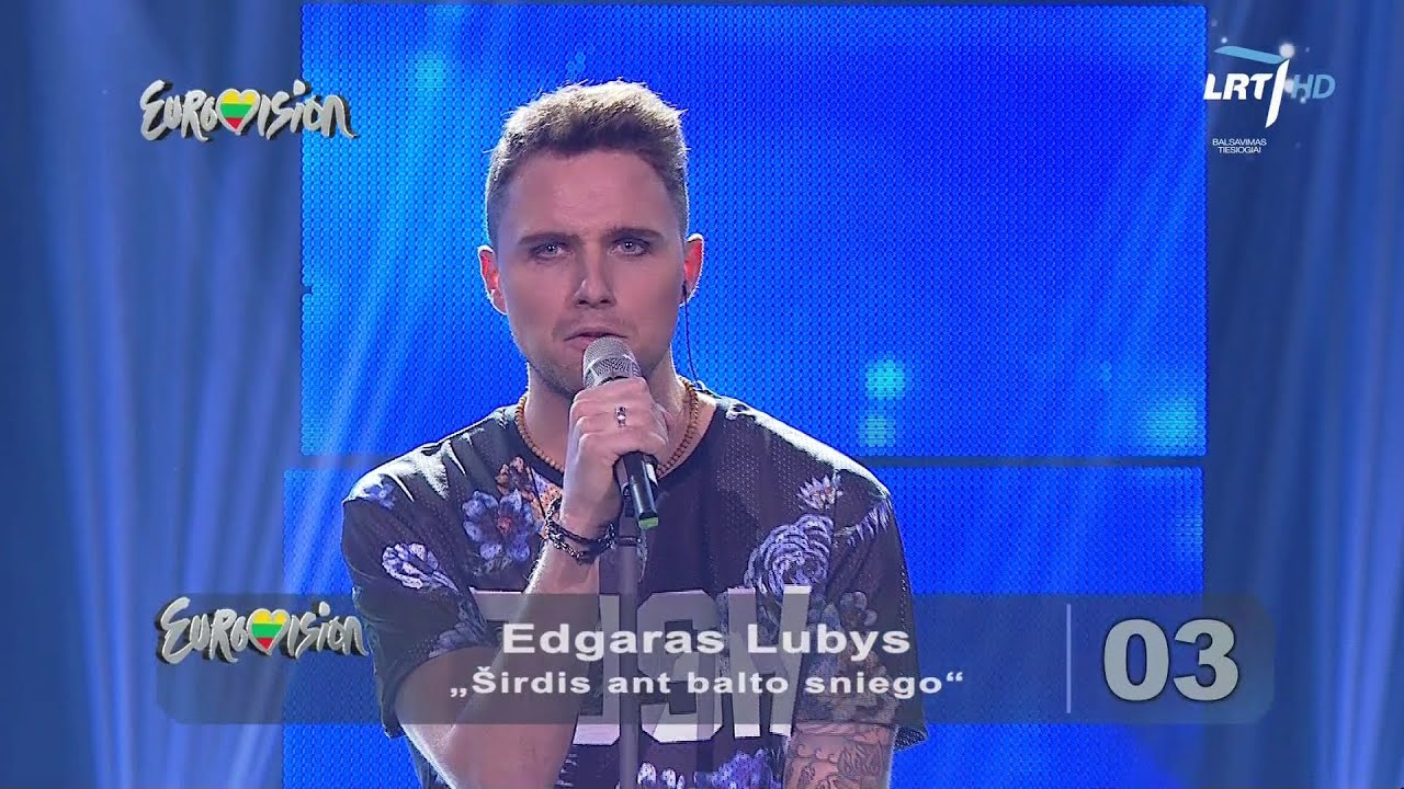 Dainininkas Edgaras Lubys sudainavo Natalijos Bunkė hitą „Širdis ant balto sniego“ (2015) HD
