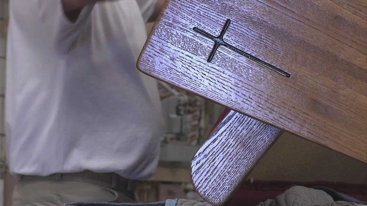 Man restoring church pews is refurbishing himself