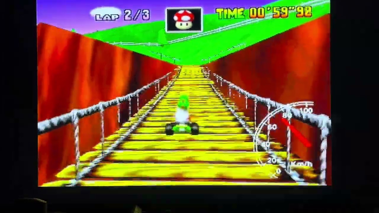 Mario Kart 64 - Yoshi Valley 3-Lap 1’44”31 PAL
