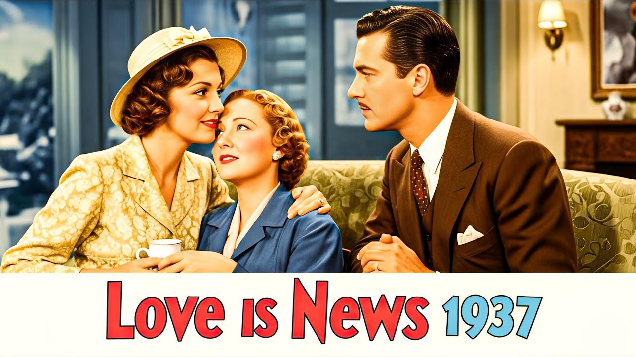 Love Is News | Tyrone Power Romantic Comedy Movie | Classic Full Movie