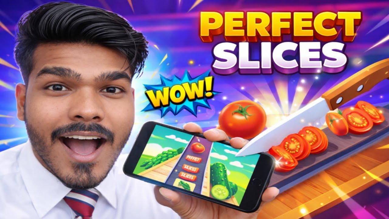 Perfect Slices Live Now 🍎🔪 Gameplay 56#live #shortslive