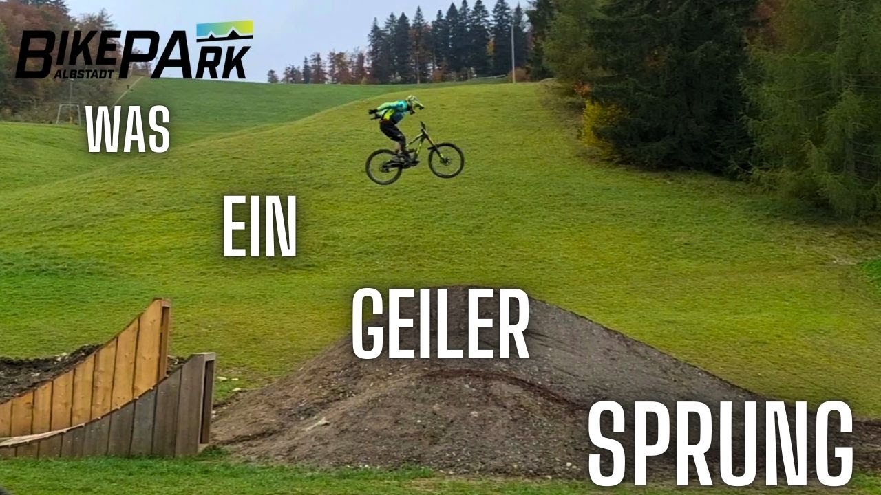 Was ein geiler Sprung / Bikepark Albstadt Oktober 2024
