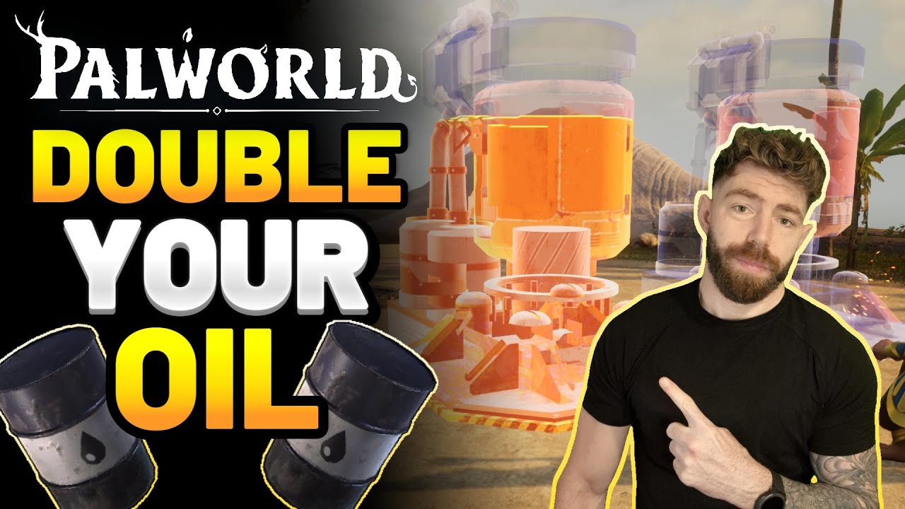 Palworld - How to Place Double Oil Extractors On a Single Node