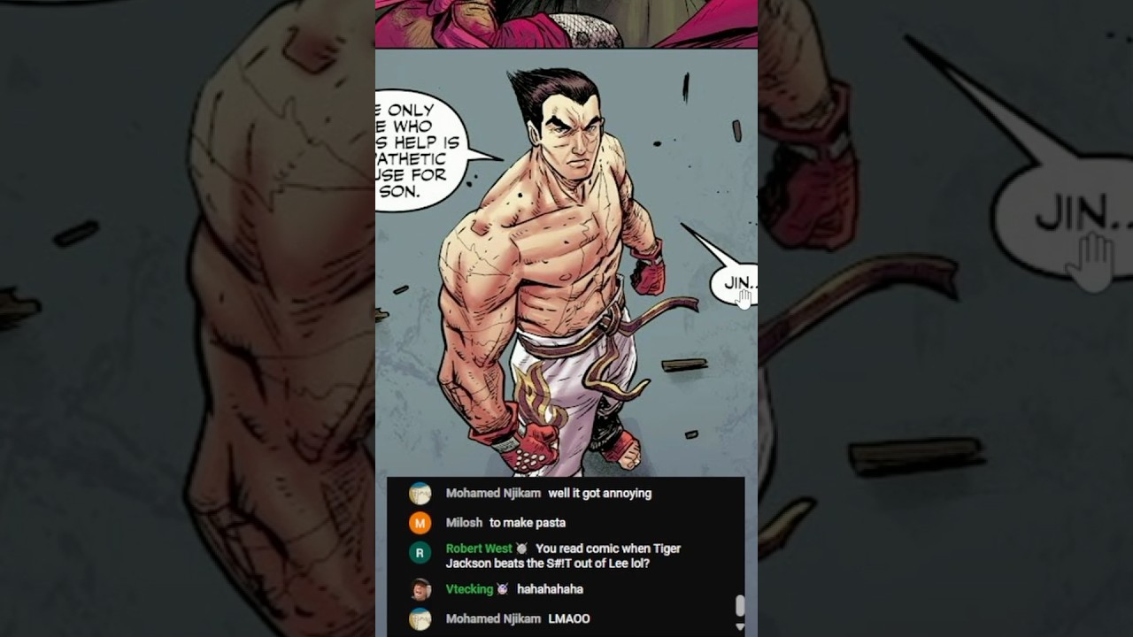 Kazuya really hates Jin 😭