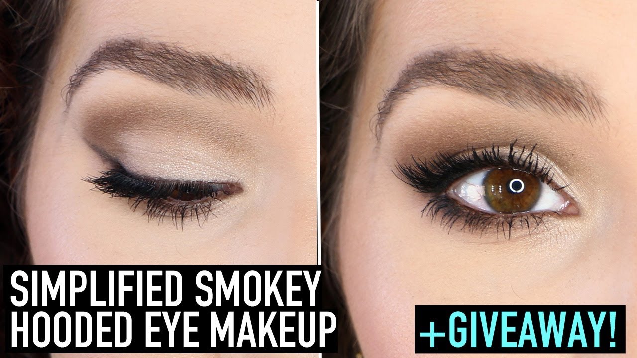 Wearable Smokey Eye Makeup for Hooded Eyes